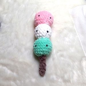 🆕 Handmade Crochet Dango 🍡 Plushie